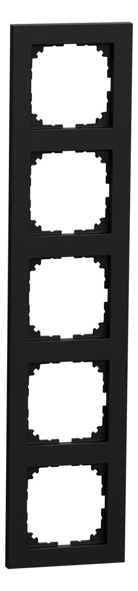 1St. Merten MEG4050-3603 M-Pure-Rahmen, 5fach, schwarz matt, M-Pure Ocean Plastic 1St. Merten MEG4050-3603 M-Pure-Rahmen, 5fach, schwarz matt, M-Pure Ocean Plastic