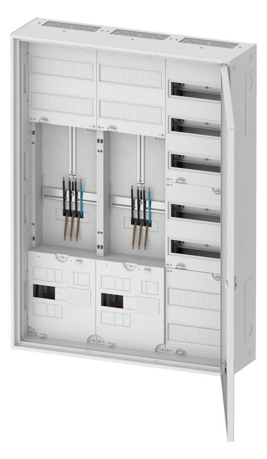 1St. Eaton 191010 Zähler-Komplettschrank für 3-Punktbefestigung, ohne Bestückung ZSD-ZZV-1100/APZ