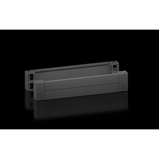 1St. Rittal VX 8660.024 VX Sockel-Eckstück mit Blende, vorne/hin