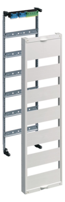 1St. Hager UW61U EBS, univers FW, 6-reihig, Höhe:900mm, QC