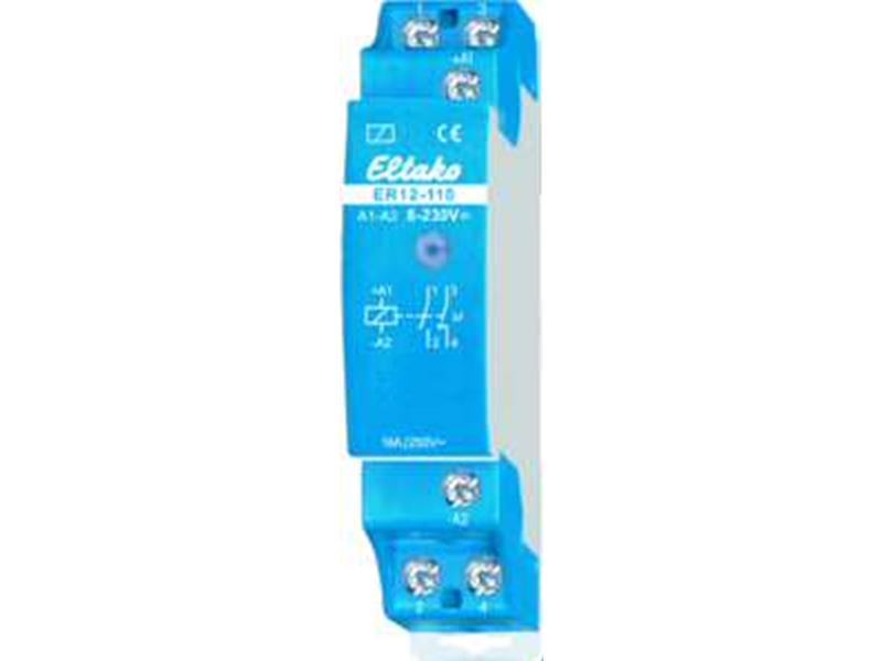 1St. Eltako ER12-110-UC Schaltrelais 1 Schließer + 1 Öffner potenzialfrei 16A/250V AC 22110002...