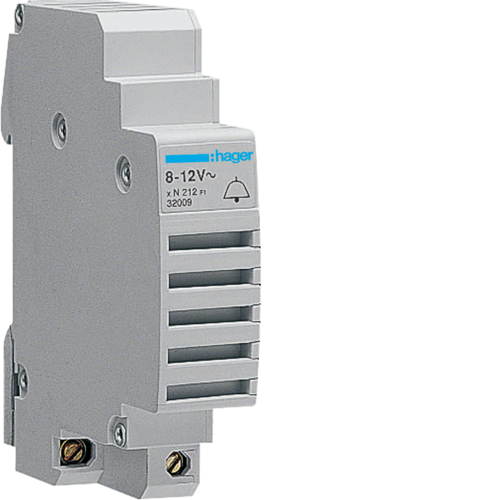 1St. Hager SU212 Klingel 12V 1PLE...
