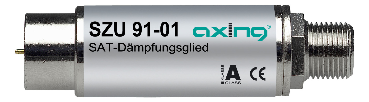 1St. Axing SZU9101 Daempfungsglied 10dB SAT DC 1St. Axing SZU9101 Daempfungsglied 10dB SAT DC...