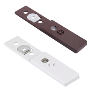 1St. Eldat RTS26-ACC-02-41P, Batteriehalter Braun für Fenstergriffkontakt RTS26