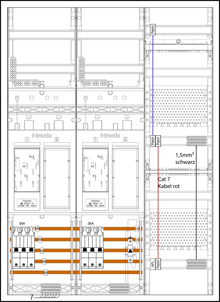 1St. F-Tronic EHZ732APZSWM35B10 EHZ732APZSWM35B10, 2ZP DS, 2R, 1 VAPZ-SWM inkl. APL, SLS 35A, SPVGB10, S1 7195649