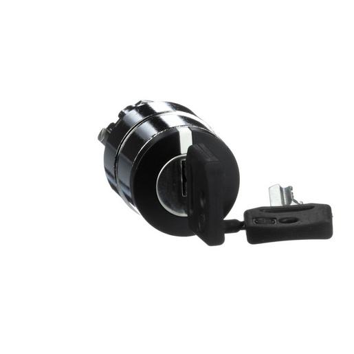 1St. Schneider Electric ZB4BG2 Frontelement für Schlüsselschalter ZB4, 2 Positionen