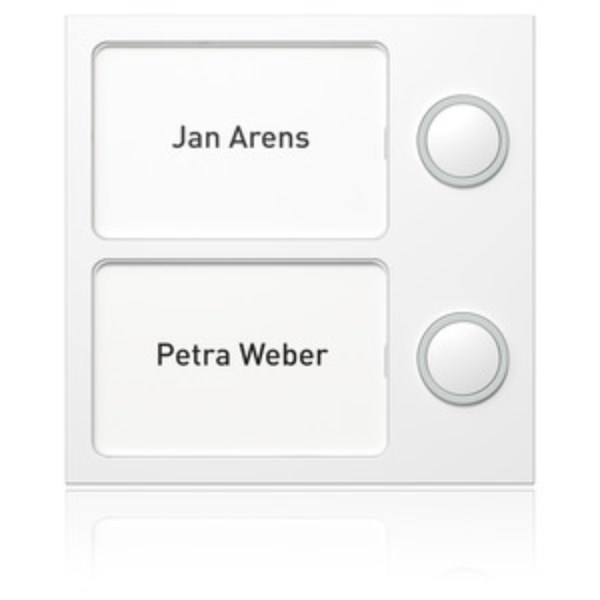 1St. Ritto 1875270 Portier Tastenmodul 2 WE, weiß 1St. Ritto 1875270 Portier Tastenmodul 2 WE, weiß...