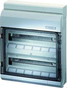 1St. Hensel KV 2536 KV 90-Automatengehäuse 36 Teilungseinheiten (2x18x18mm), IP 54 6100227 KV2536 1St. Hensel KV 2536 KV 90-Automatengehäuse 36 Teilungseinheiten (2x18x18mm), IP 54 6100227 KV2536