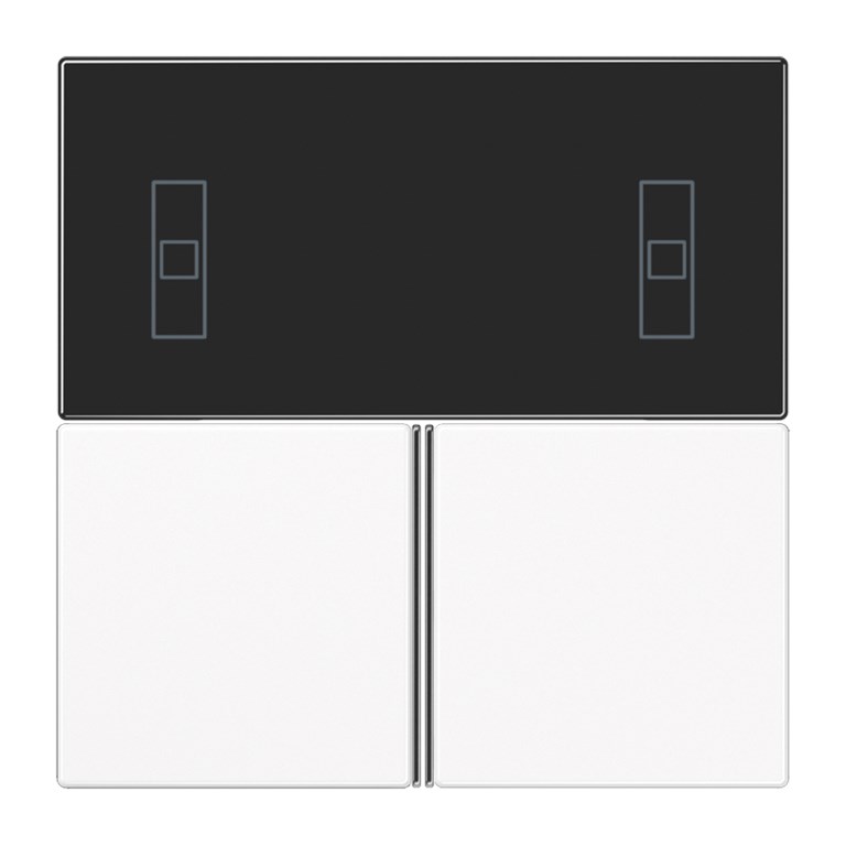 1St. Jung LS4093TSAWW KNX Tastensatz für Komfortregler Alpinweiß LS 4093 TSA WW