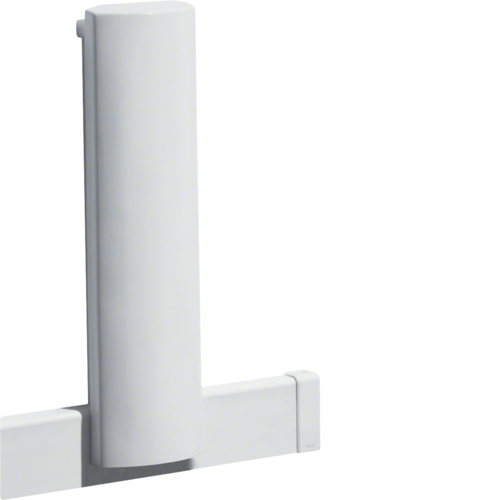 1St. Hager COL40110SET19016 Abdeckung der Verbindung Unterputz zu Sockelleiste 40x110x400mm verkehrsweiß