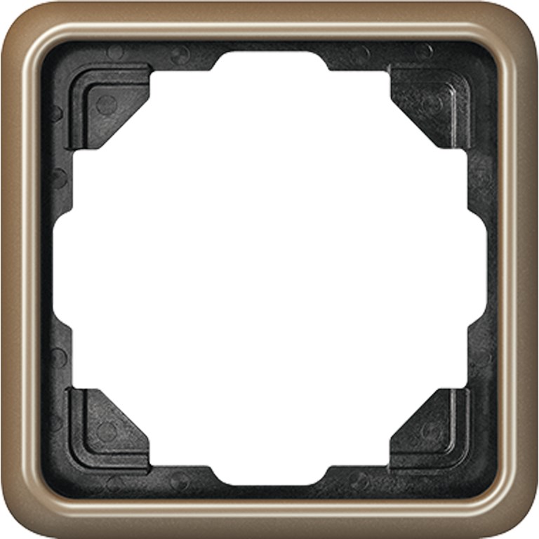 1St. Jung CD581GB Rahmen 1fach für waagerechte und senkrechte Kombination CD 581 GB