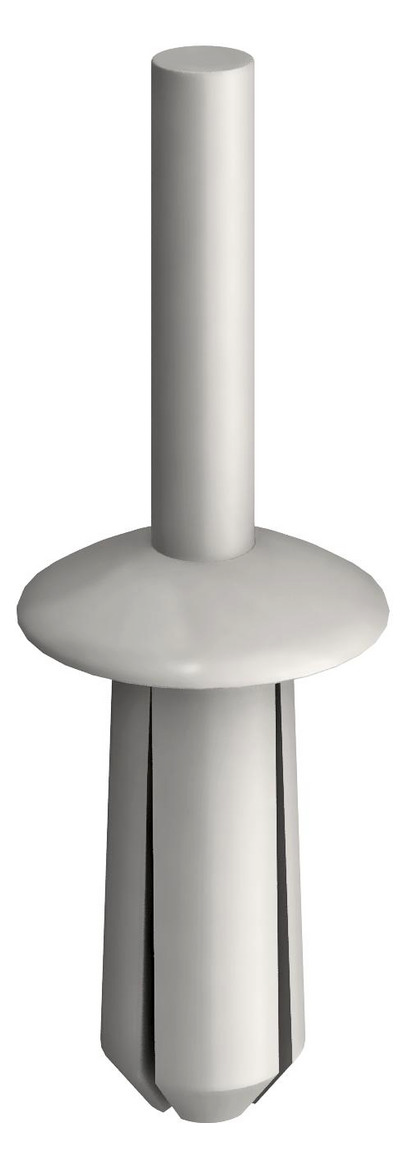 100St. OBO Bettermann 6022928 Spreizniet Ø 6,5, PA, steingrau, RAL 7030 2252 6.5