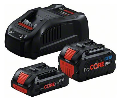 1St. BOSCH Starter Set 4.0AhPC +5.5AhPC GAL1880 1St. Bosch Starter Set 4.0AhPC +5.5AhPC GAL1880