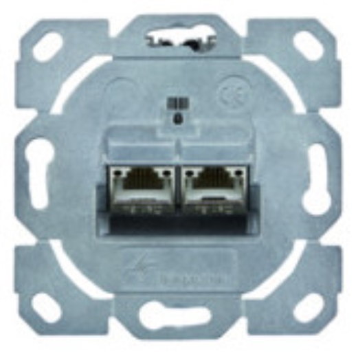 1St. Telegärtner J00020A0510 designfähige Modul-Aufnahme AMJ-S flex