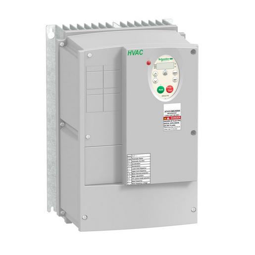 1St. Schneider Electric ATV212WU30N4 Frequenzumrichter ATV212, 3kW, 480V, 3-ph., EMV Klasse C2, IP55