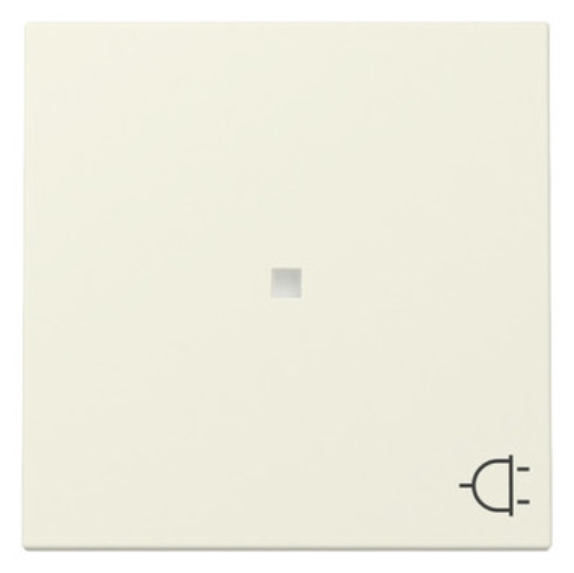 1St. Gira 329101 Wippe Kontrollfenster + Symbol Steckd. System 55 cremeweiß glänzend