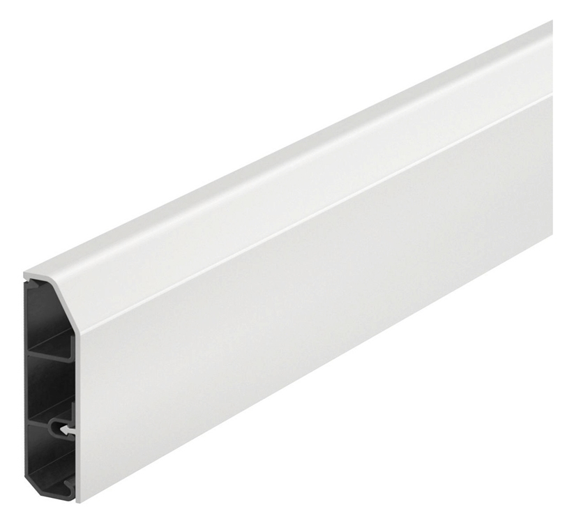 2m OBO Bettermann SL 2070 rws Sockelleistenkanal SL Set 20x70 9010, PV