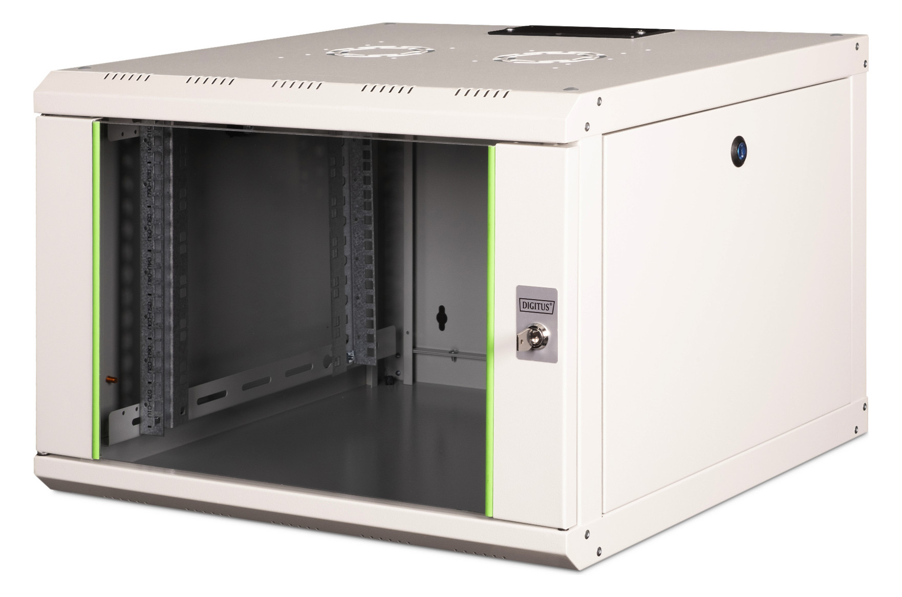 1St. Digitus DN-19 07U-6/6, 7HE Wandgehäuse 420x600x600 mm, Farbe Grau (RAL 7035)