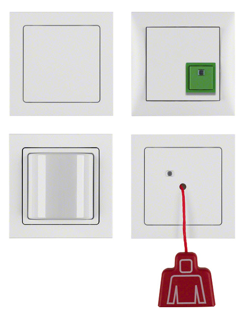 1St. Berker 52006099 Notruf-Set mit Rahmen Q.3 polarweiß samt 1St. Berker 52006099 Notruf-Set mit Rahmen Q.3 polarweiß samt