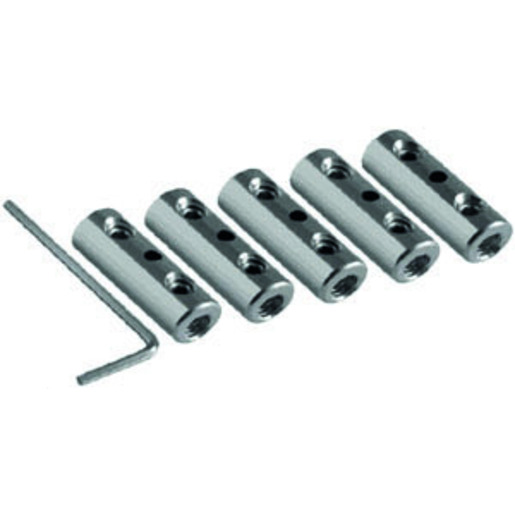 5St. Schraubverbinder 1-10 kV, Werkstoff Al , Oberfl. galvanisch verzinnt, ohne Trennsteg, Leiterquerschnitt 4-35 mm²