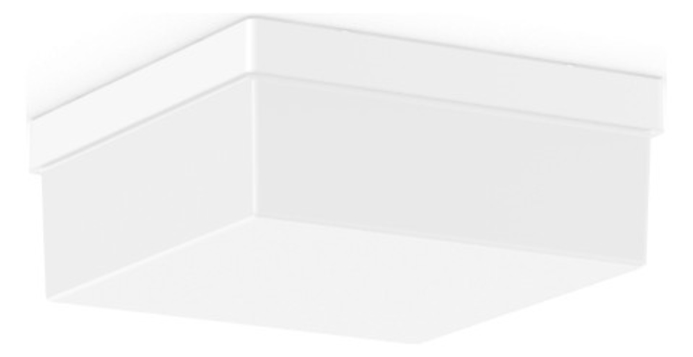 1St. RZB 22130.002 Vollkunststoffleuchte E27 100W Weiss 22130002