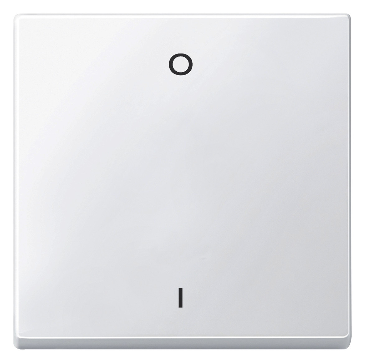 1St. Merten 433219 Wippe mit Kennzeichnung 0/1, polarweiß matt, System M