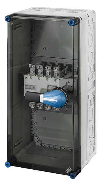 1St. Hensel Mi 7481 Mi-Lastumschaltergehäuse 160A 4polig + PE 20001134 Mi7481