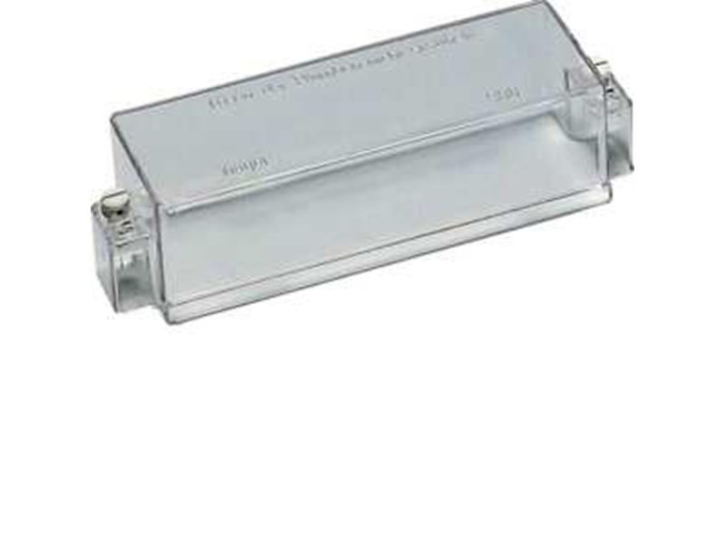 1St. Hager U86 Klarsichthaube plomb. f. Geräte bis 9PLE