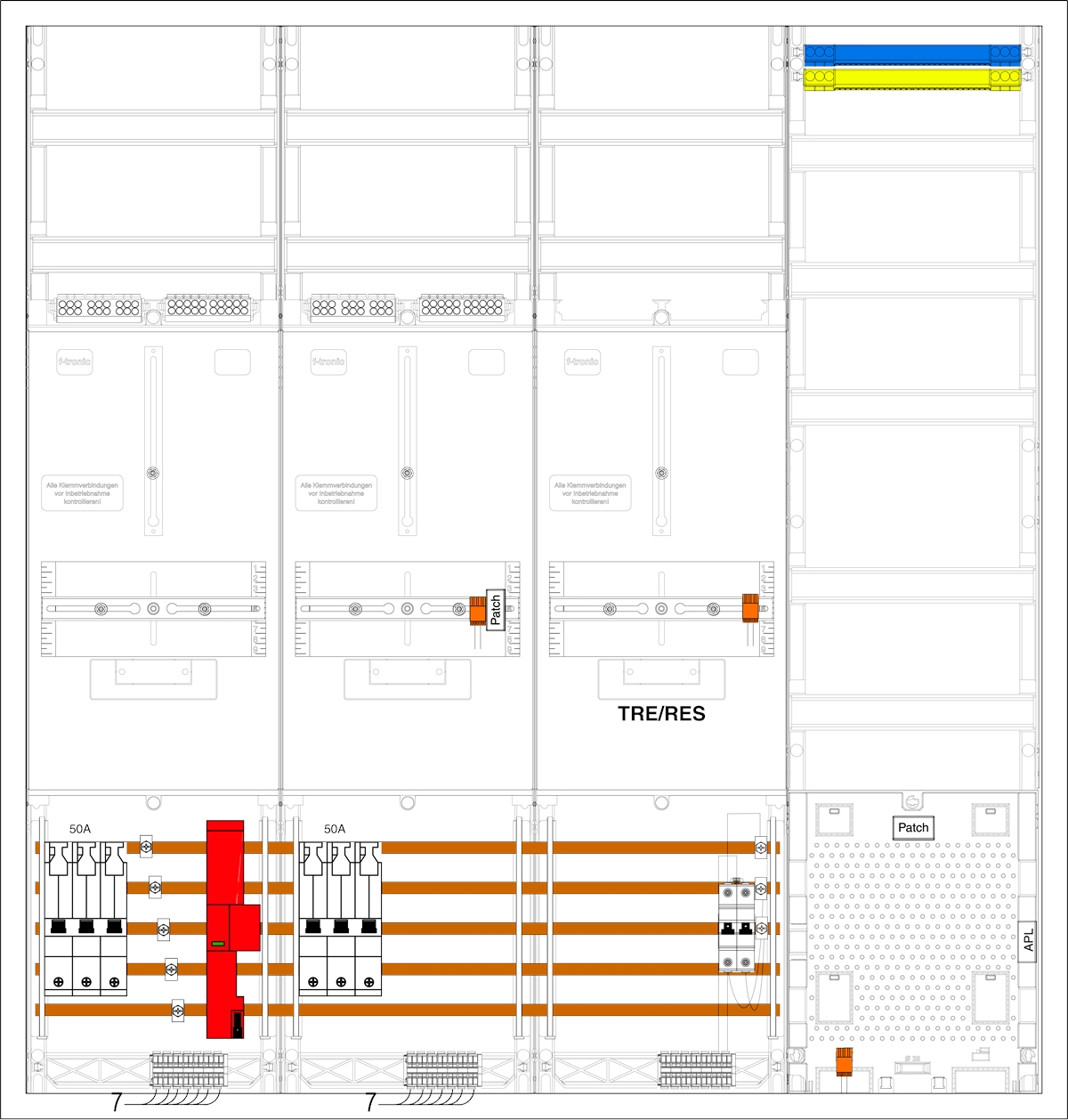 1St. F-Tronic 3HZ742TAPZ352B10S1ÜS 3HZ742TAPZ352B10S1ÜS, 2 ZP, 1 TRE,1 VAPZ inkl. APL,SLS 35A, ÜSS,SPVG2B10,S1,2 PPV,1PL150 7190751