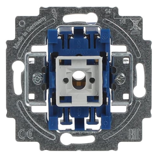 1St. Busch-Jaeger 2400/7 US Wippschalter-Einsatz, Kreuzschaltung