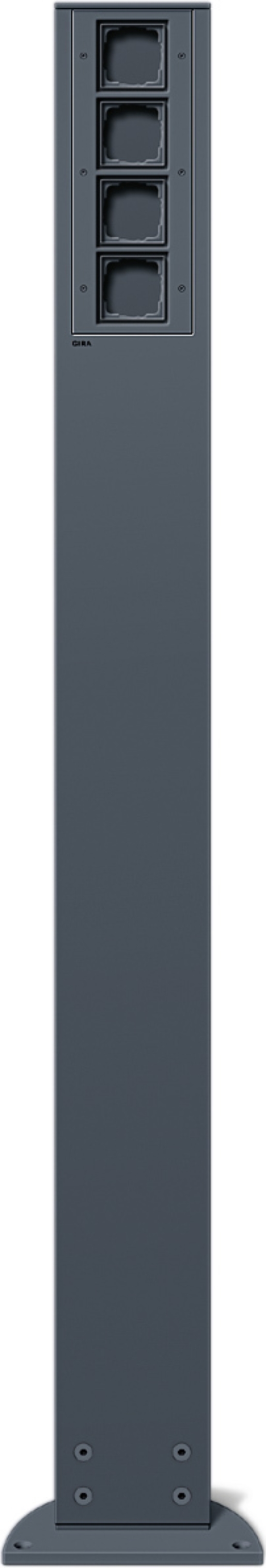 1St. Gira 135428 E-Säule 4x Leereinheit 1400 mm Energiesäule Anthrazit