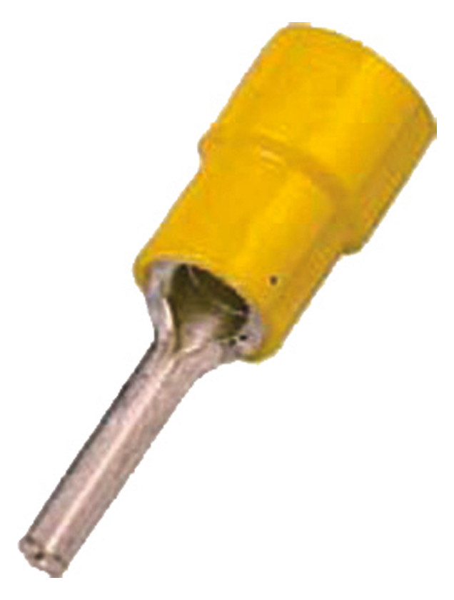 100St. Intercable ICIQ6ST Isolierter Stiftkabelschuh DIN 46231