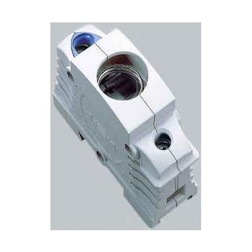 1St. Wöhner 31291 D0-Einbau-Sicherungssockel E 18 / 63 A / 1P berührungsgeschützt nach DGUV V3