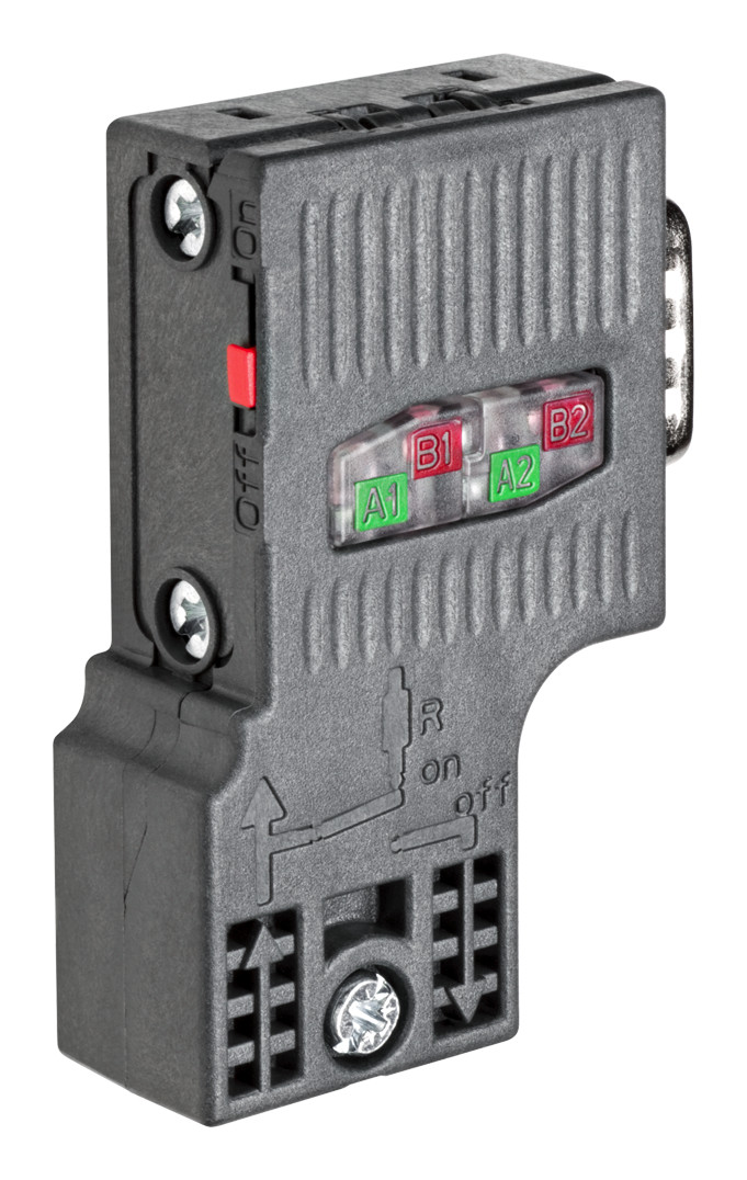 1St. Siemens 6ES7972-0BA52-0XA0 SIMATIC DP PROFIBUS-Stecker RS 485, Fast