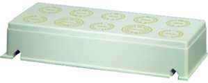 1St. Hensel FP FM 232 ENYSTAR-Anbauflansch Größe 2 8x M25/32, 2x M25/32/40 68000103 FPFM232...