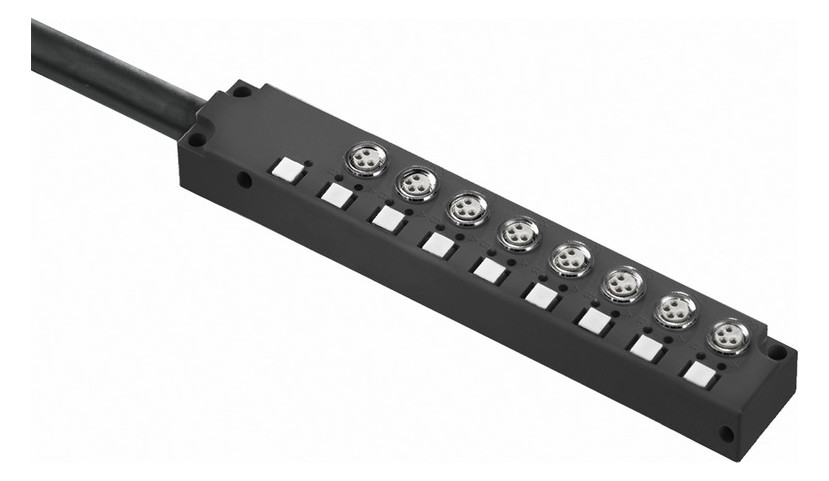 1St. WEIDMUEL SAI-08L-VPFC-3A-M08L Passiver Sensor-/Aktor-Verteiler (mit Le