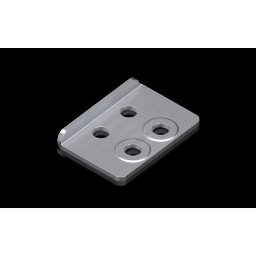 1St. Rittal VX 8660.130 VX Sockel-Adapter, Stahlblech