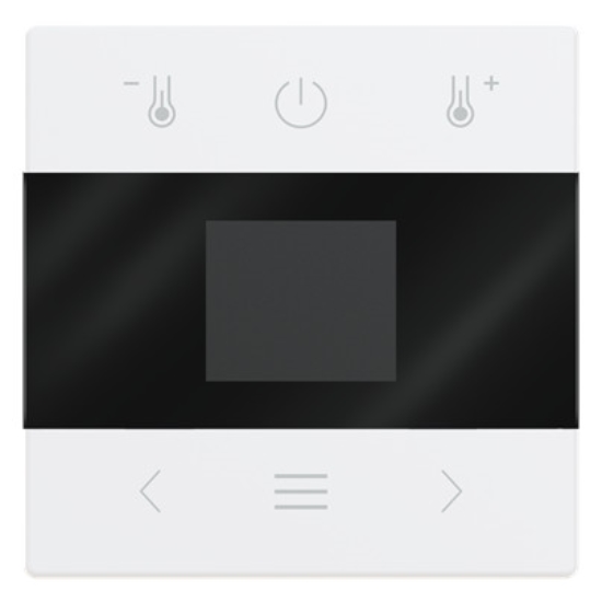 1St. Busch-Jaeger 1794 MDRT-84 Zentralscheibe für Raumtemperaturregler mit Display Bluetooth studioweiß 2CKA006430A0420