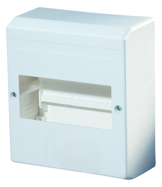 1St. Protec.Class PAPVMK 6 Aufputzminiverteiler 6 Module mit Klemme