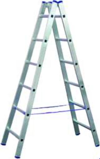 1St. Protec.class PASL25 Alu-Stehleiter 2 x 5