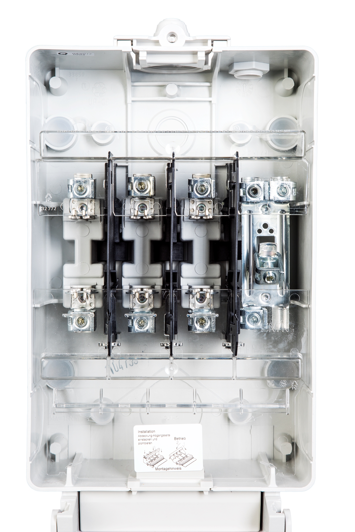 1St. F-Tronic ZSAHAK Hausanschlusskasten NH00, 10-95mm² 7160217