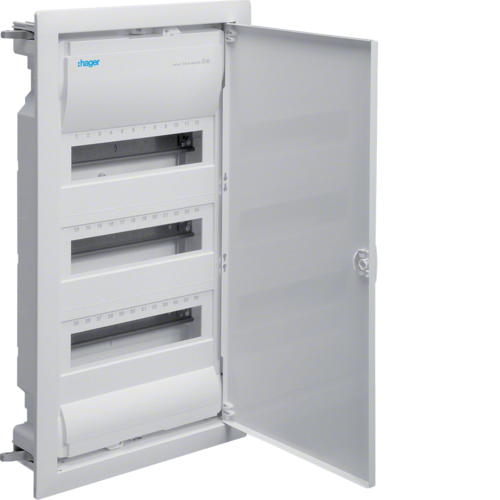 1St. Hager VH36NC Kleinverteiler volta HWV 3x12PLE IP30 mit Tür 1St. Hager VH36NC Kleinverteiler volta HWV 3x12PLE IP30 mit Tür...
