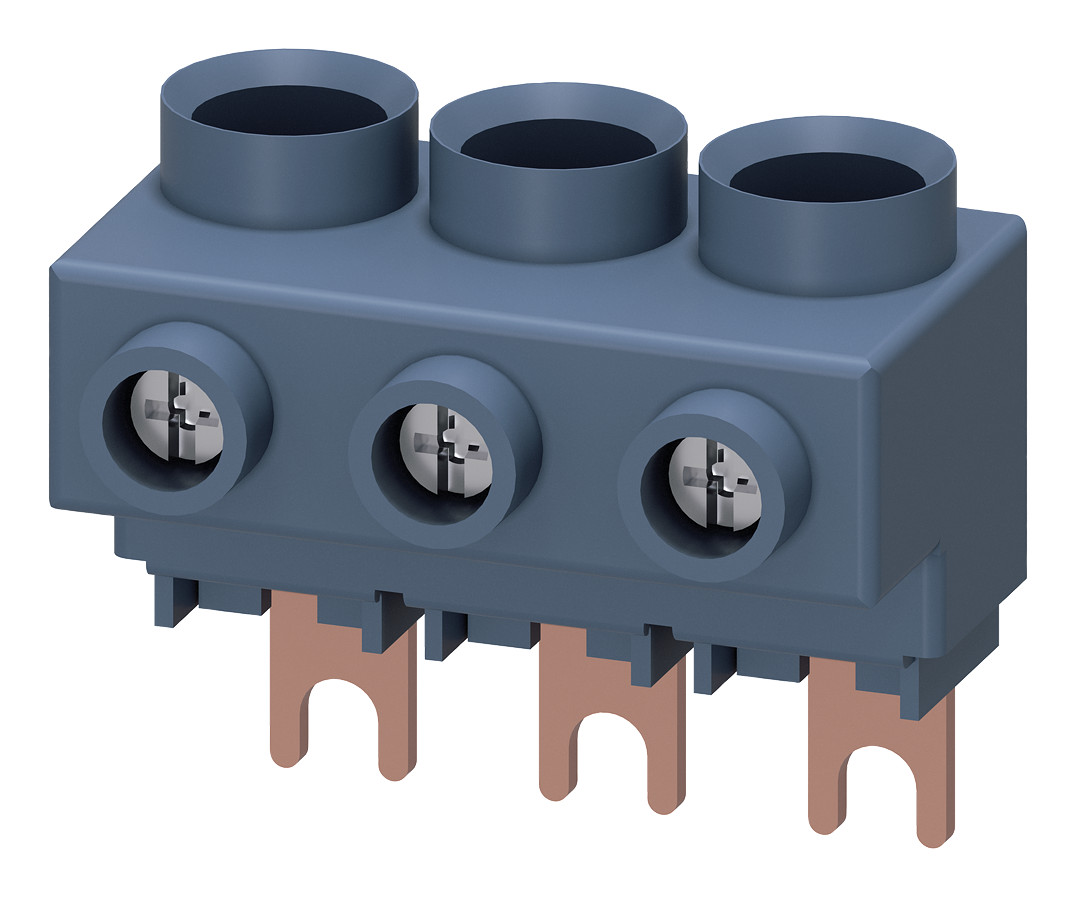 1St. Siemens 3RV2925-5AB 3Ph.-Einspeiseklemme für 3Ph.-Sammelschi