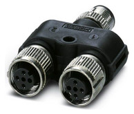 1St. Phoenix SAC-3P-M12Y/2XM12FS Y-Verteiler 1St. Phoenix SAC-3P-M12Y/2XM12FS Y-Verteiler