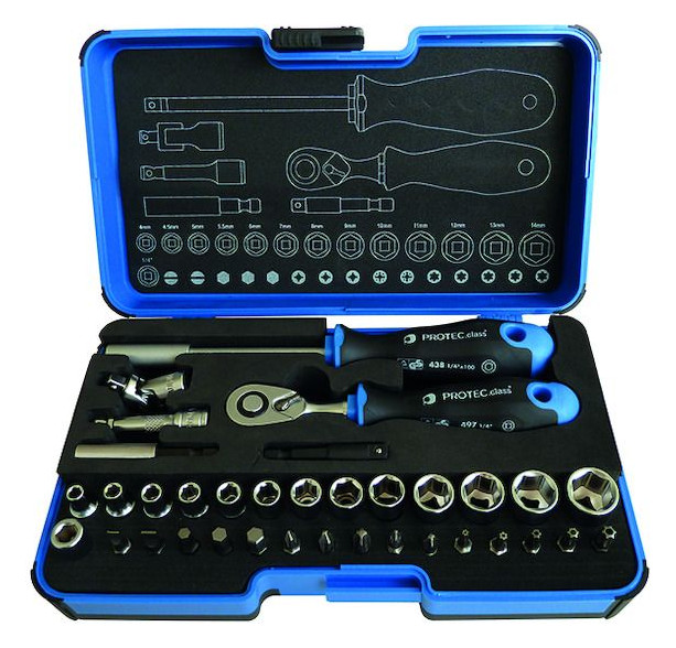 1St. Protec.class PSTS36 Steckschluesselsatz 35 tlg.
