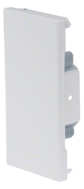 1St. Hager BRS6513069016 Endstück Stahl BRS 70x130mm OT 80mm vw