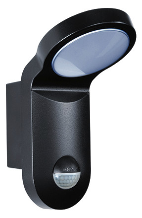 1St. ESYLUX Wandleuchte AOL WL 100 OP 850 850 MD BK 1St. Esylux Wandleuchte AOL WL 100 OP 850 850 MD BK