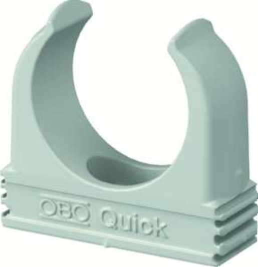 100St. OBO Bettermann 2955F/M25 2149315 QUICK-SCHELLE flammwidrig M25 2955FM25STGR