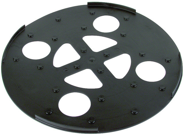 1St. Dehn 102050 Unterlegplatteaus PE-LD, schwarz 1St. Dehn 102050 Unterlegplatteaus PE-LD, schwarz