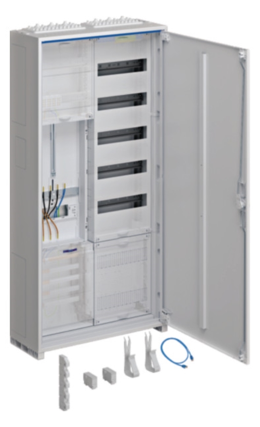 1St. Hager ZB322A15 KS universZ 1ZP 3P. H=1100mm 2-f.